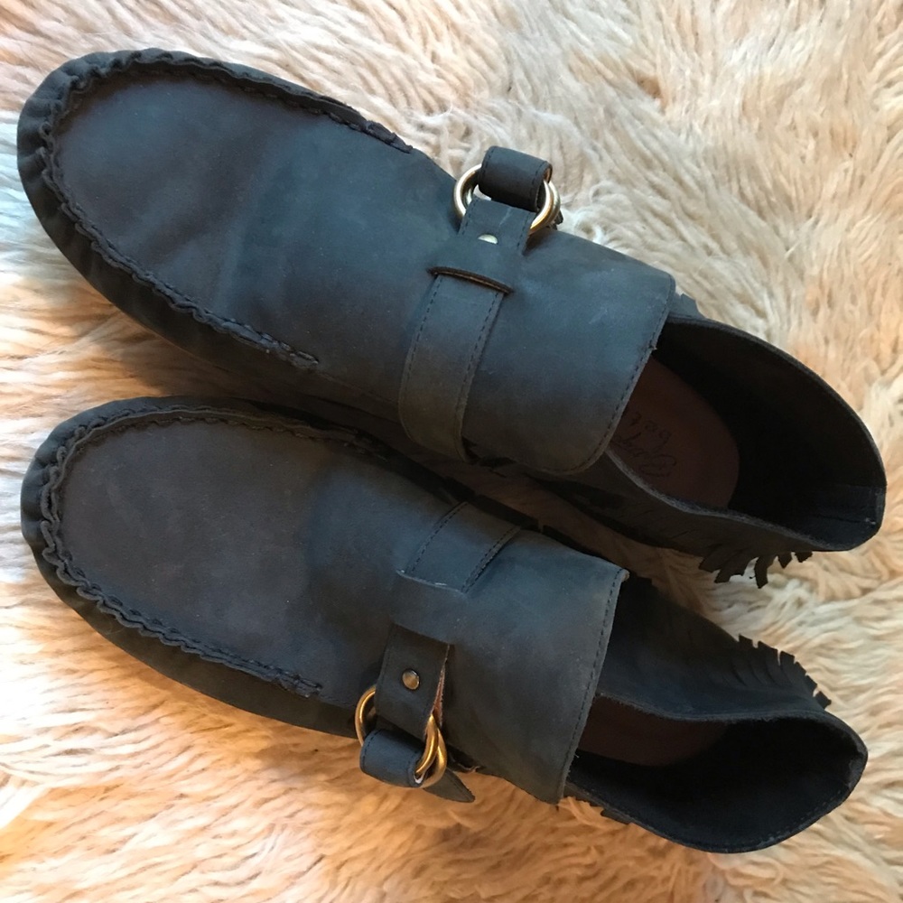 Moccasin booties